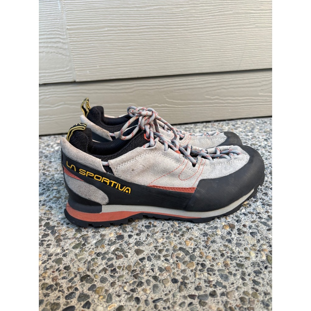 La Sportiva Boulder X Hiking Shoes, Clay/Saffron Women's Size 8.5